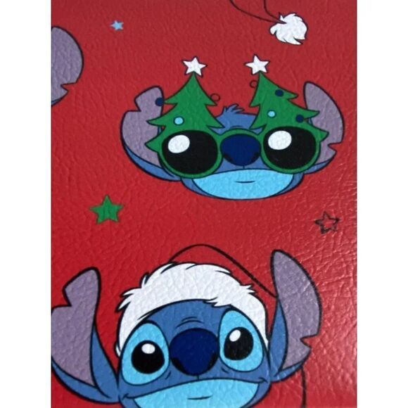 Disney Stitch Anti Fatigue Kitchen Mat 18 X 30” Christmas Tree Santa Hat NEW - Picture 8 of 14